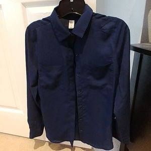 Old navy Blue button down shirt